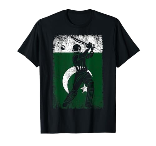 Pakistan Flag Cricket Jersey Fan Player Coach T-Shirt