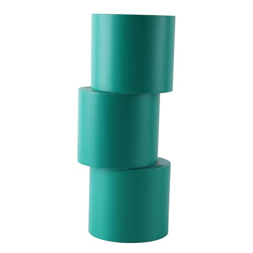 Image of Lichamp 3 Rolls Vinyl Tape, Premium Safety Marking and Traffic Floor Marking Tape, Bundling, Social Distancing, 4 Inch x 36 Yards per Roll, 108 Total Yards, Green