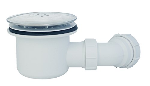 MX Group WAA 90mm High Flow Shower Tray Waste, Chrome