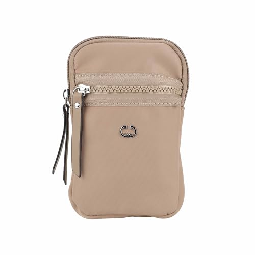 Gerry Weber Echoes Phonecase L Fungi : pochette smartphone taupe avec rangements cartes