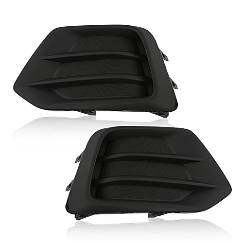 PIT66 Fog Light Covers Compatible with Chevy Trax 2017-2022 Fog Lamp Accessories Front Driver & Passenger Side Bumper 42537708, GM1039226, 42537707, GM1038226