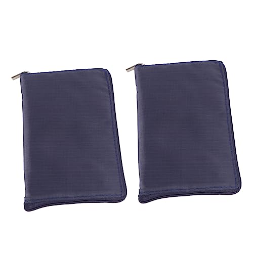 Ciieeo 2pcs Portable Tote Pouch Oxford Cloth Shopping Bag Easy to Clean for Supermarket Daily Storage Generous Capacity