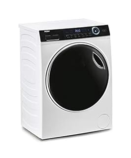 Haier HW100-B14979 Serie I-Pro 7 Lavatrice 10 Kg a Carica Frontale, 1400 Giri, Trattamento Antibatterico, 59.5x61.7x85 Cm, Bianco, Classe A [Classe di efficienza energetica A]