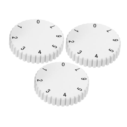 Angoily 3 piezas Perillas de Control Temperatura para Congelador Recambio Fácil de Instalar Compatibles con Varias Marcas Diseño Plástico Duradero para Frigorífico y Congelador
