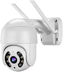 Câmera Externa de Segurança Wifi 1080P 360 Graus Infravermelho Noturna ST-115 APP YOOSSE STARMEGA com Detecção de movimento à prova dágua