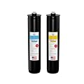 American Filter Company® Brand Model # AFC-KN-BY-2PK Water Filters, Compatible with Kinetico® K2 K5 & KRO Plus, Cartridge Set (Part # 9307A & 9309A) Blue/Yellow - 6 Month Pack