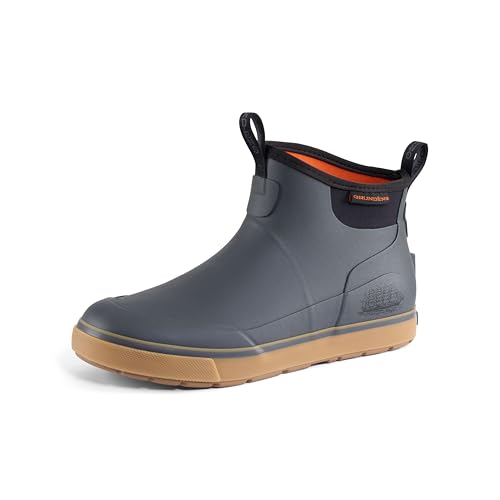 Image of Grundens Men's DECK-BOSS Ankle Boot | Durable, Waterproof