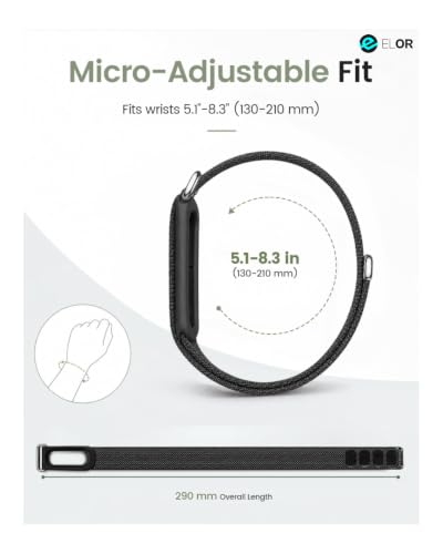 Image of ELOR Replacement Strap /Band compatible with Google Fitbit Air