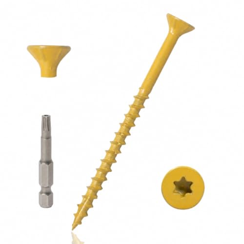 500 Pcs Exterior Deck Screws #10×3 inch, LUPANTER