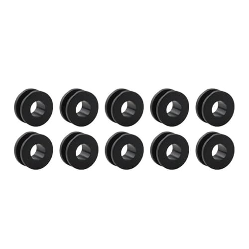 Rondelles en caoutchouc M6 pour carénage moto : lot de 10 œillets de protection