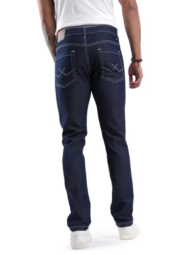 Image of WROGN Men's Cotton Stretch Jeans | Mid Rise | Slim Fit