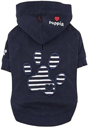 Puppia PAQD-TS1454 Urban Pawz Sweater, XL, Dark Blue