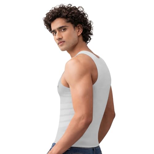 Image of dermawear Men Breezeology Zenrik Everyday Shapewear Vest for Chest and Abdomen
