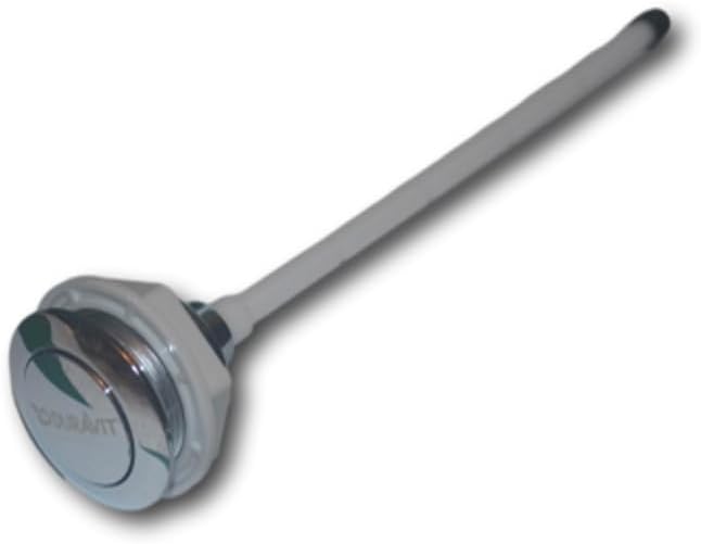 for Duravit 0075091000 Single Push Button Chrome Replaces Parts