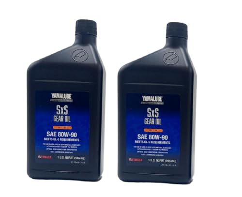 Yamaha Yamalube Side-by-Side Gear Oil- (Qty 2) 32 Ounce #ACC-GROIL-G5-QT
