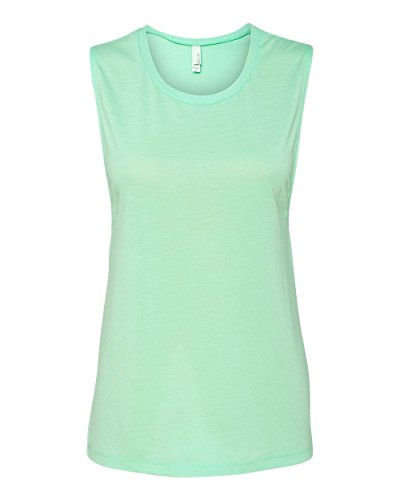 BELLA+CANVAS Flowy Scoop Muscle Tank (B8803) Mint Green, S