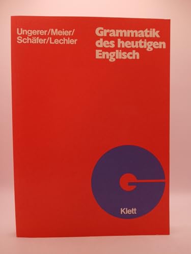 Preisvergleich Produktbild Grammatik des heutigen Englisch