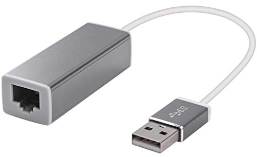 Ethernet Adapter Compatible for Roku TV Samsung Smart TV Wired Internet Connection USB
