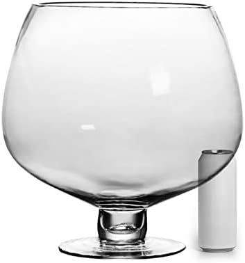 KIOP 12000 ml Oversized Crystal Glasses Brandy Glasses, Beer Glasses, Bar Wine Surprise Drinkware,6000ml