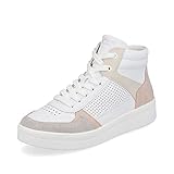 Remonte Femme D0j70 Basket, Quartz Blanc Rose crème Blanc 80, 36 EU