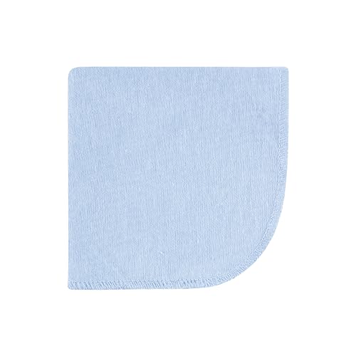 Image of Hudson Baby Unisex Baby Flannel Cotton Poly Washcloths, Boy Dino World 12Pk, One Size