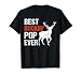 Mens Best Buckin' Pop Ever Shirt Deer Hunters T-Shirt