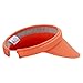 Cotton Twill Clip-On Visor - Coral OSFM