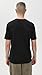 Vince Men's Garment DYE S/S Crew, True Black, M