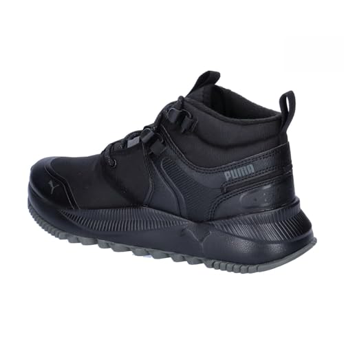 PUMA PUMA Unisex Mid-Top Sneaker, Black Dark Shadow, 11.5 US Men