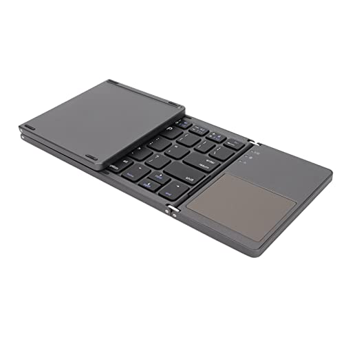 Clavier de voyage pliable Lazmin112 gris pour taper confortablement vos e-mails au café