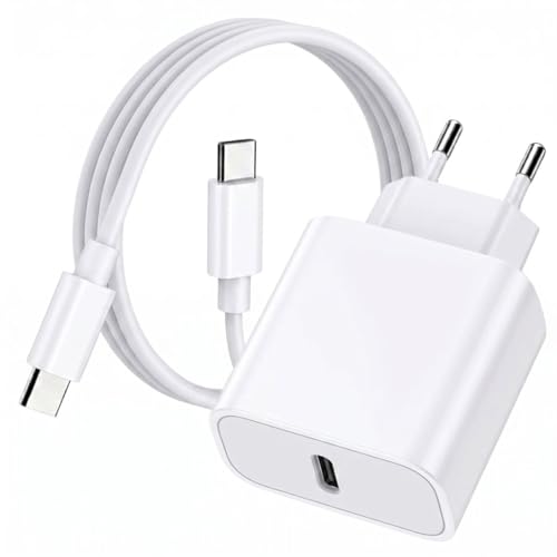 Chargeur Rapide + Câble pour Motorola Moto G .. USB-C 1m PD 3.0 20W