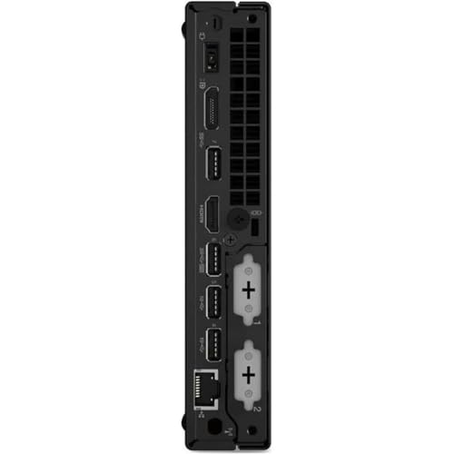 Image of Lenovo ThinkCentre M80q Gen 4 12E90001US Desktop Computer - Intel Core i5 13th Gen i5-13500T Tetradeca-core (14 Core) 1.60 GHz - 16 GB RAM DDR5 SDRAM - 256 GB M.2 PCI Express NVMe 4.0 x4 SSD - Tiny
