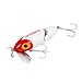 Arbogast Jointed Jitterbug - White/Red Head - 2 1/2"