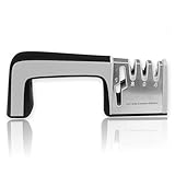 Knife Sharpening System, 4 in 1 Knife Scissors Sharpener Maintaining Kitchen & Sport Knives, Kitchen Shears