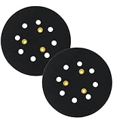 2 Pcs 5 Inch Sander Replacement Pad Compatible with Dewalt Orbital Sander DW421 DW422 DW423 D2645...
