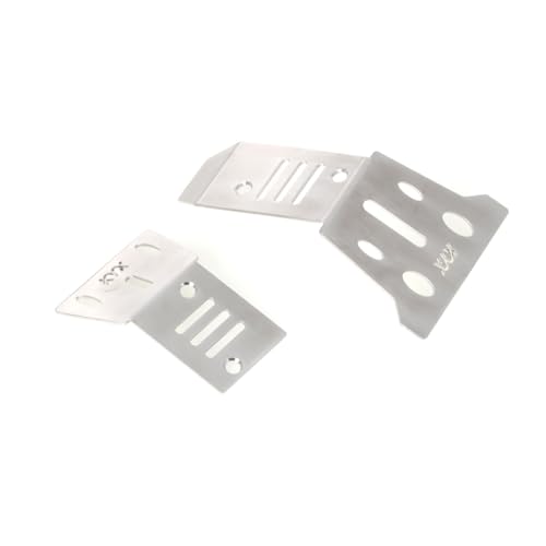 LCX Racing 1/16 RC Crawler Car Stainless Steel Chassis Guard Skid Plate Guard for Arrma Mojave Grom ARA2104, Upgrades Parts Accessories