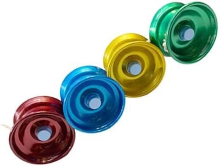 Fine Quality High Gloss High Speed Metal Yoyo Toys for Kids Spinner Toy (Color and Character May Vary)