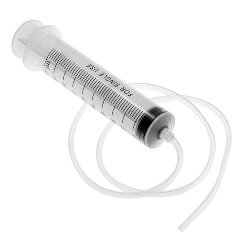 100ml Large Plastic Syringe,LargeCapacity Syringe,Reusable Liquid PlasticSyringe with 80cm Tube,Large Plastic Measuring Syringefor Liquids,Oil,Pet Feeding,Plant irrigation Labor&Science Use