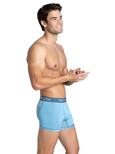 Image of Fruit of the Loom Men's Getaway Boxer Briefs, Lightweight Breathable Fabric, Quick Dry & Odor Control