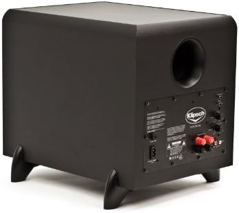 Rear panel of Klipsch SW-350 Subwoofer showing connections
