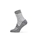 Produktbild Sealskinz Unisex Allwetter Wasserdichte Socken  Knöchellang, Grau, M