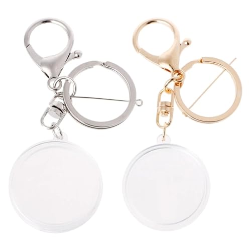 Cápsulas transparentes para monedas 10 piezas 30 mm miniatura 2