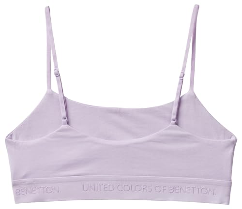 United Colors of Benetton Damen Brassiere 3OP81R00Q Funktionsunterwäsche, Malva 26G, M