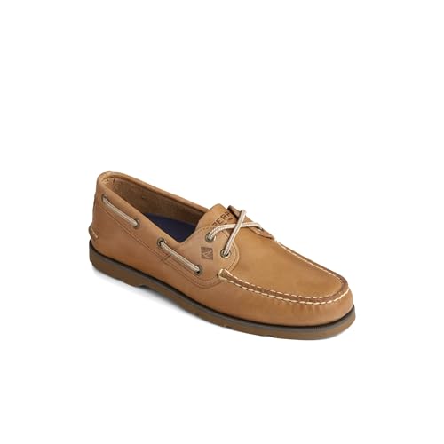 Image of Sperry Men's Leeward 2-Eye Leather Boat Shoe