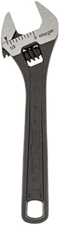 Channellock 804N Adjustable Wrench Black Phosphate Coated, 4.5-Inch