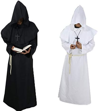 Sale 公式通販 コスプレ 仮装 中世の修道士 コスプレ 衣装 ハロウィン 仮装 コスチューム 牧師 大人用 パーティーグッズ 余興 男性用 メンズ 神父 21福袋 Carlavista Com