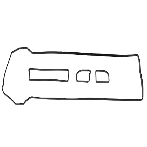 X AUTOHAUX Black Rubber Automotive Replacement Valve Cover Gasket Set VS50639R1