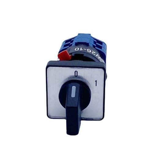 Interrupteur à came rotatif LW26-10A 3P à trou unique 16,2mm pour armoire électrique