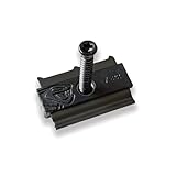 Clip para tarima de Madera Hybrid 7-22 - 90 Clips + Tornillos 4x35mm - para Listones de Madera y bambú tratados térmicamente
