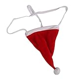 Farbe: Rot Sharplace Herren Weihnachten mini slips tanga G-String